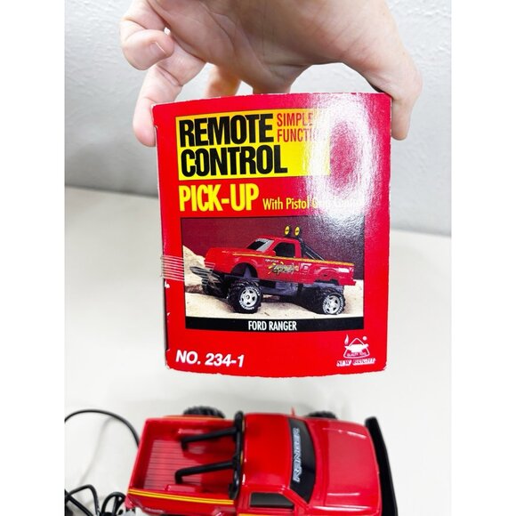 VTG 1996 New Bright Ford Ranger Splash Pistol Grip Remote Control Truck NOS - Picture 4 of 10